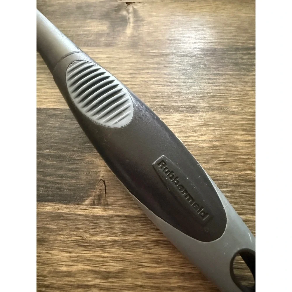 Rubbermaid Nylon Mixing Spoon 13in Black Gray Excellent Heat Resistant